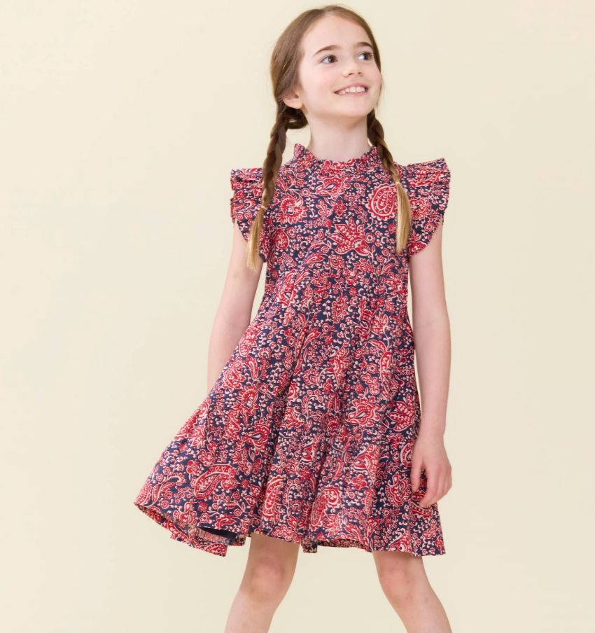 Paisley Vines Jennifer Dress