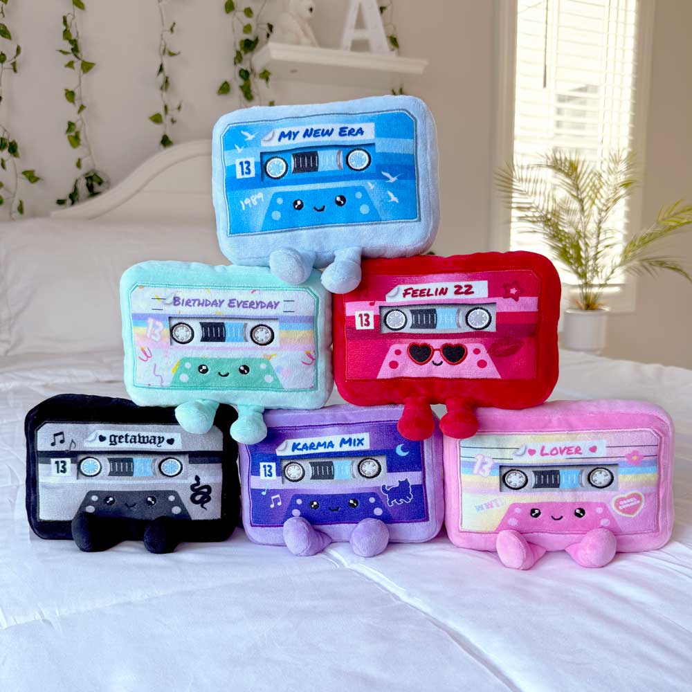 Scented Eras Rewind Cassette Plush