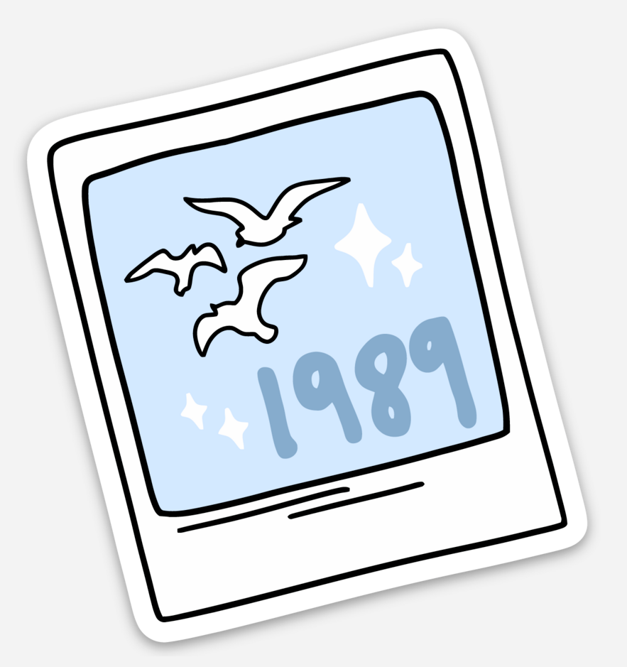 1989 Polaroid Sticker 1989 Polaroid Sticker