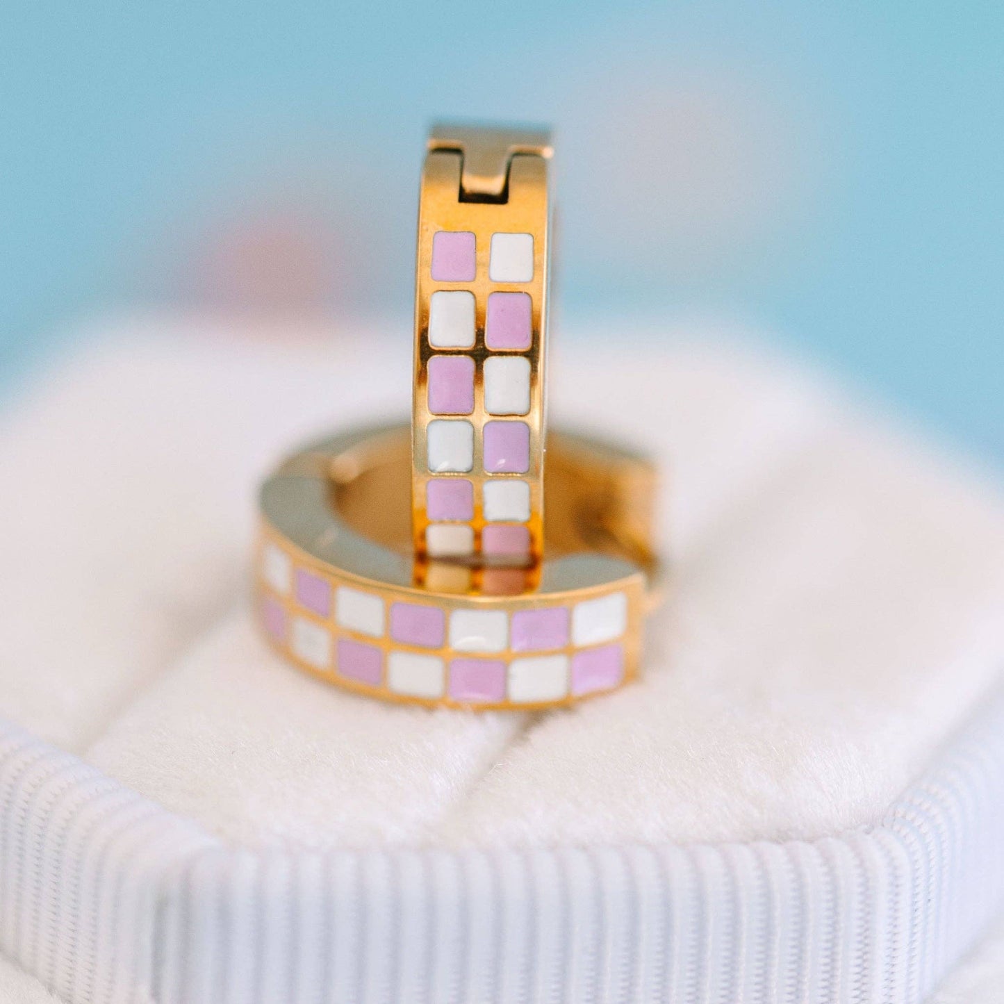 Lilac Checker Huggies