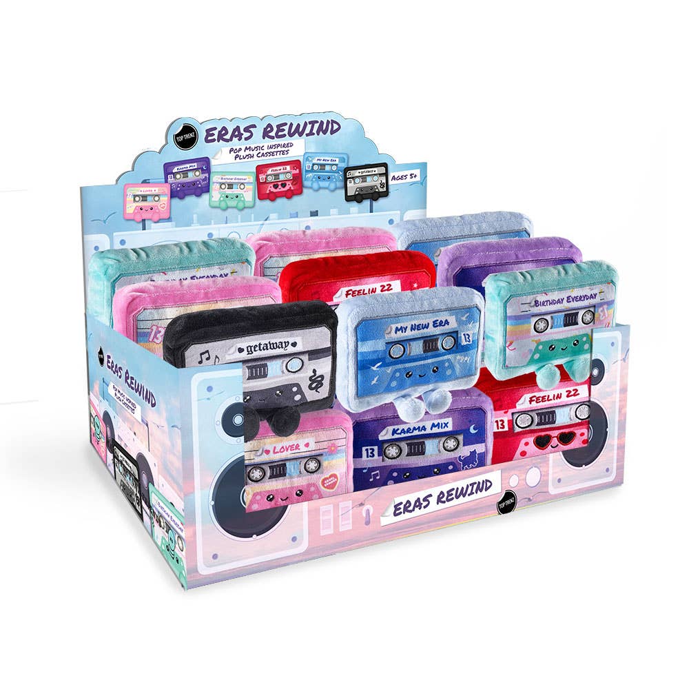 Scented Eras Rewind Cassette Plush