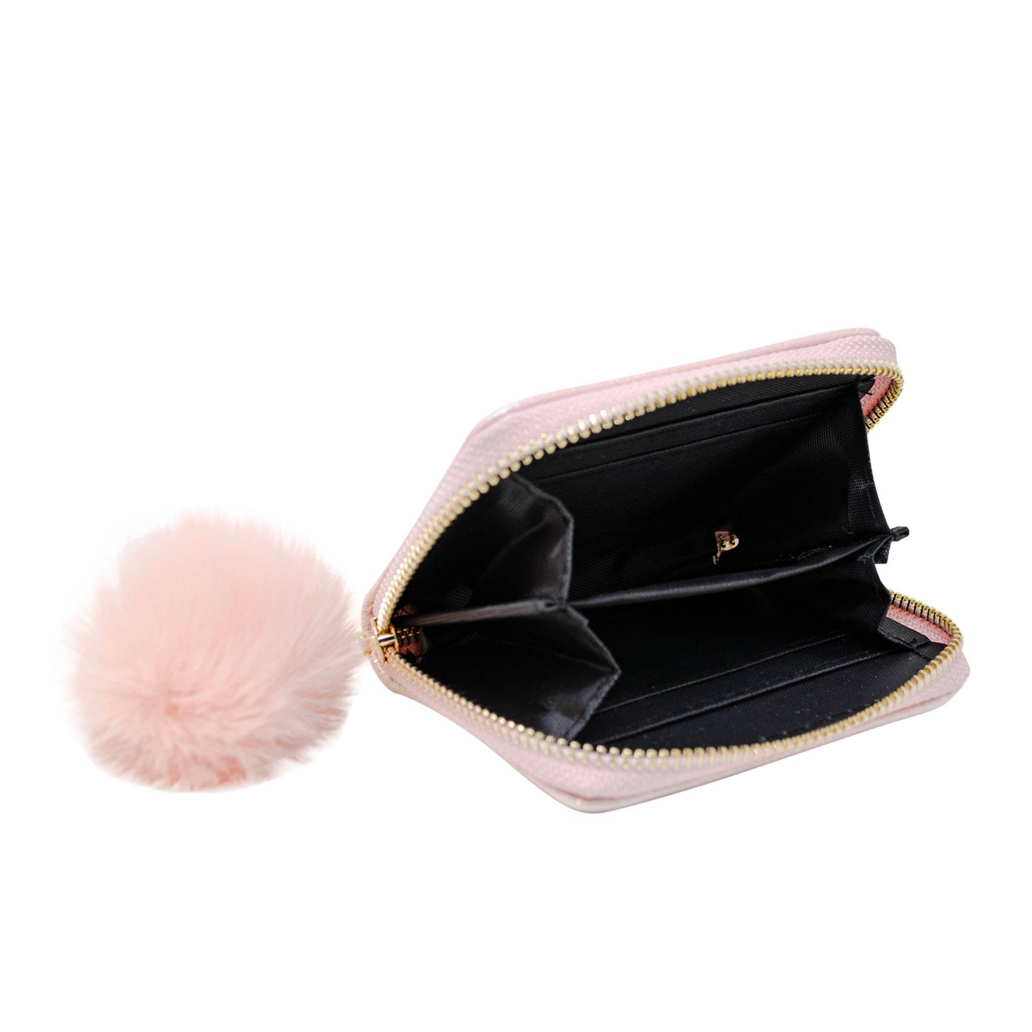 Pink Shiny Patch Wallet