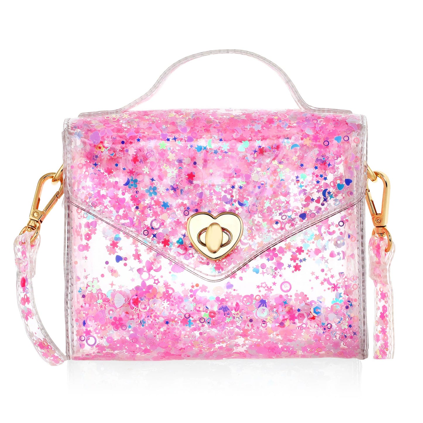 Pink Sparkle Gussie Bag
