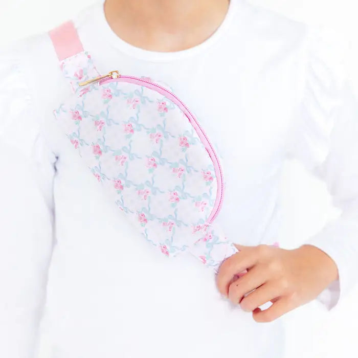 Ribbons & Roses Belt Bag