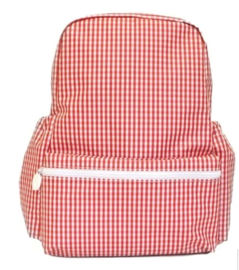 Gingham Backpacker | Red