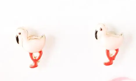 Flamingo Earrings
