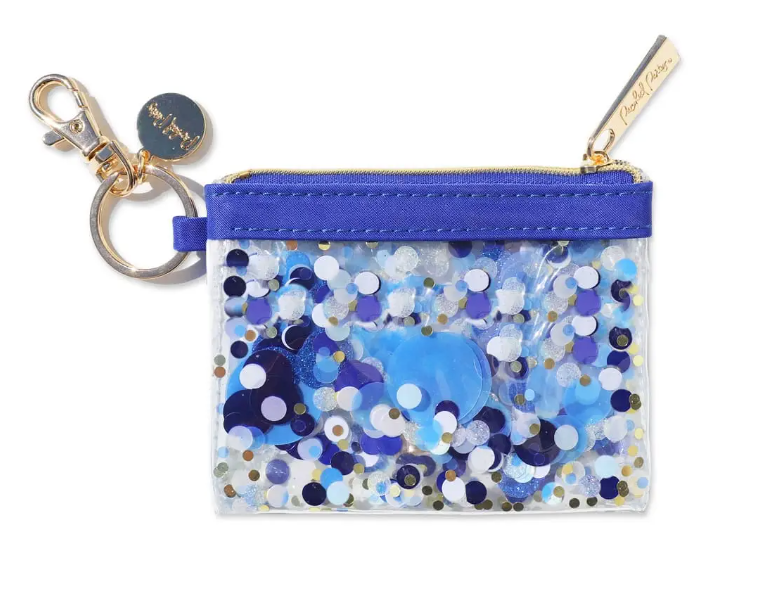 Confetti Keychain | True Blue