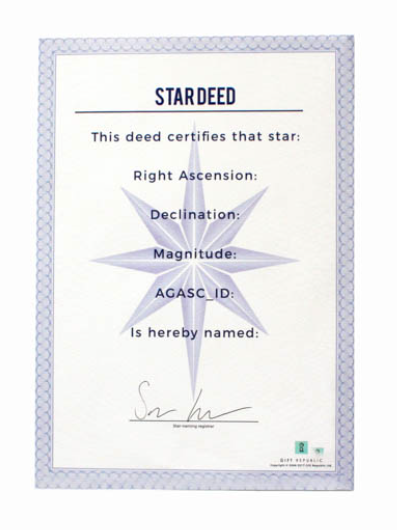 Name a Star