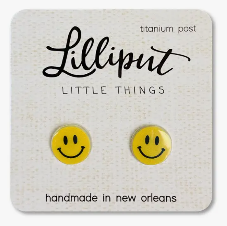 Smiley Face Earrings
