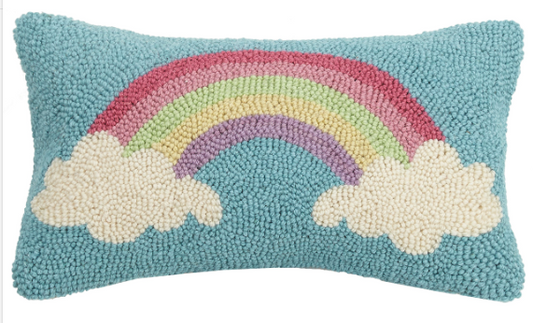 Small Rainbow Shaped Pillow