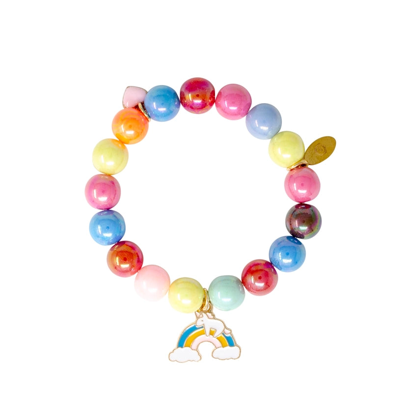 Bright Gum Ball Unicorn Bracelet Tower