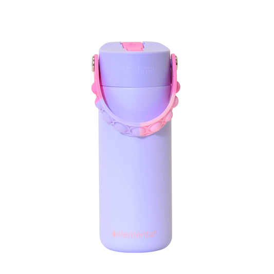 18oz Core Pop Bottle | Lilac Tie Dye
