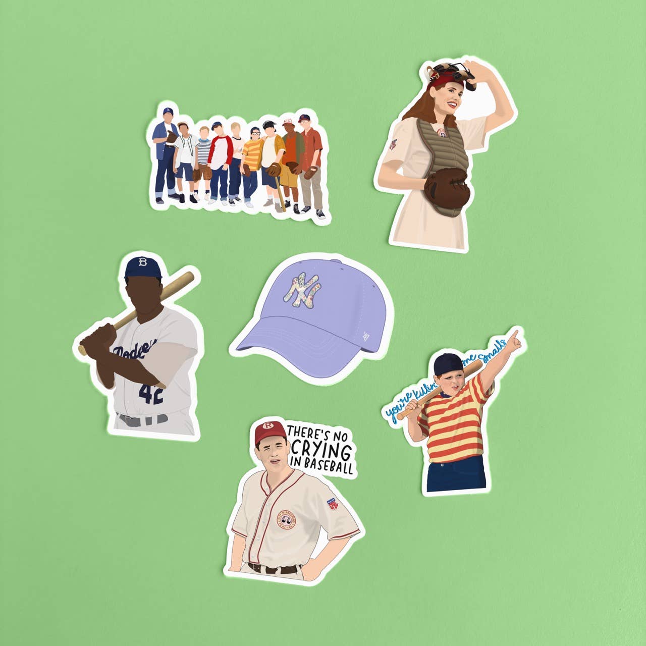 The Sandlot Team Sticker