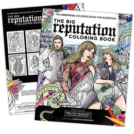 TSwift Reputation Coloring Book