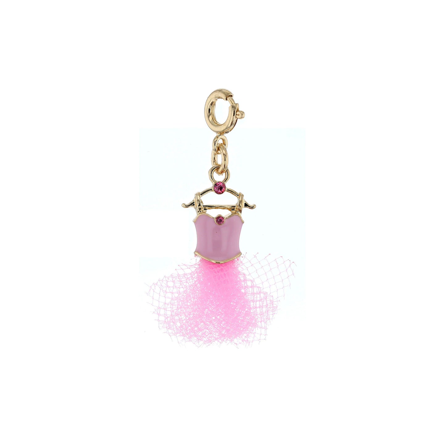 Gold Ballet Tutu Charm