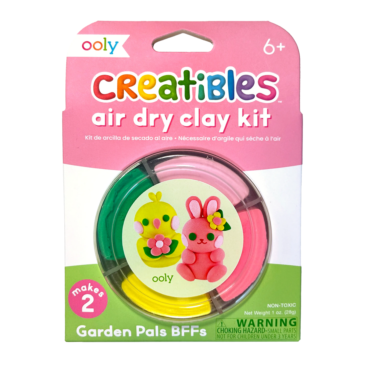 Creatibles Air Dry Clay Kit | Garden Pals BFFs