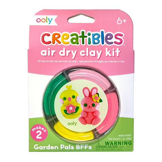 Creatibles Air Dry Clay Kit | Garden Pals BFFs