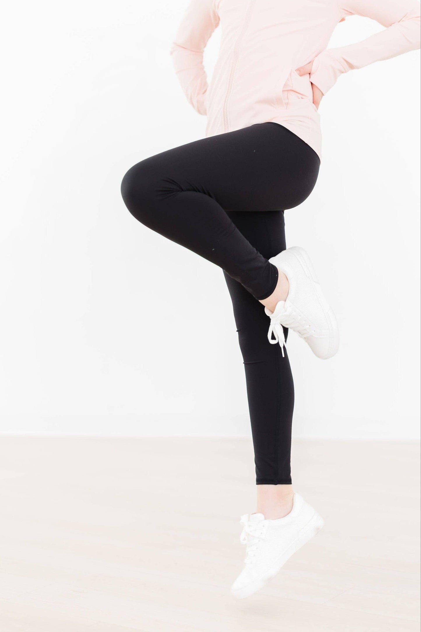 Balanced Black Active Legging: 5/6