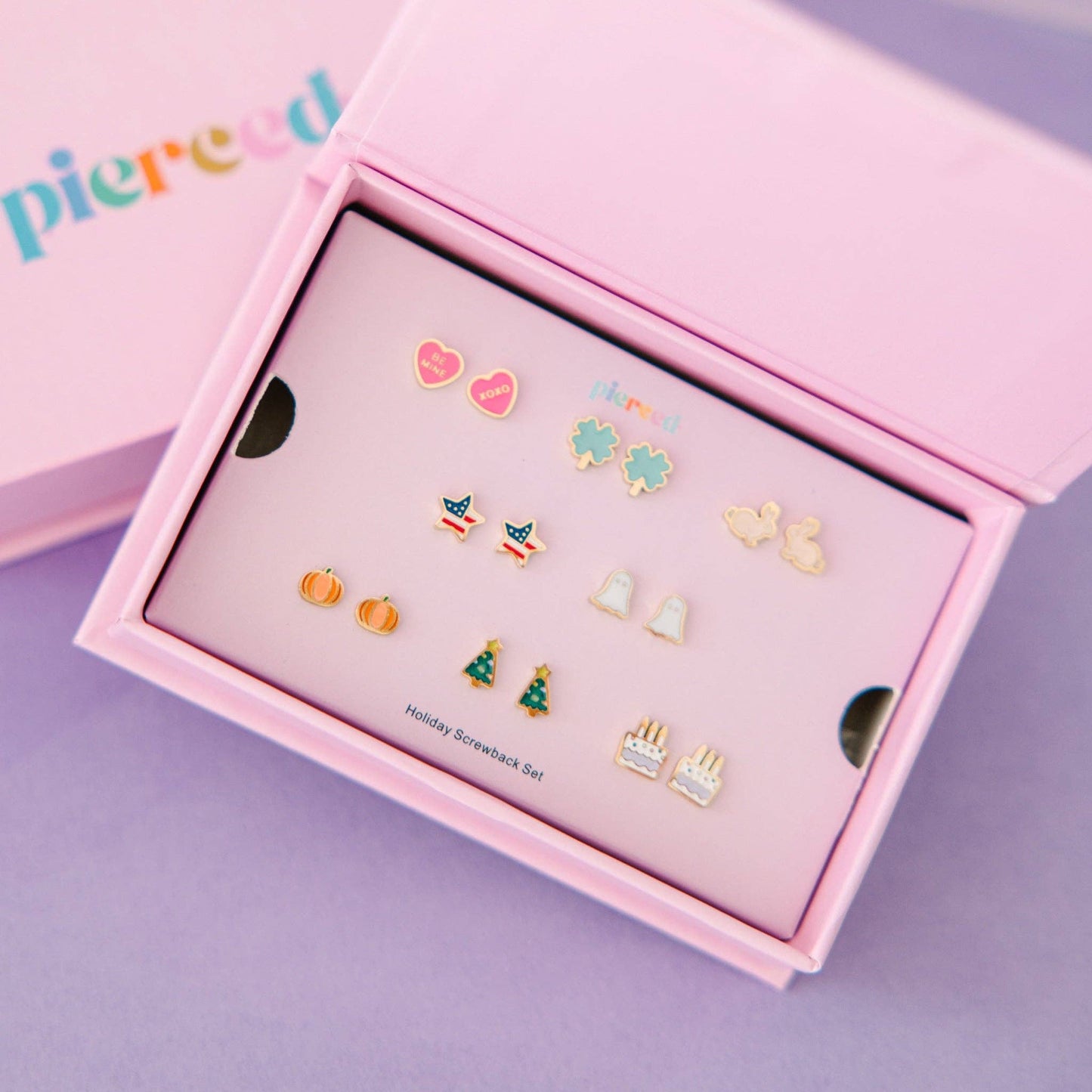 Holiday Screwback Earring Set