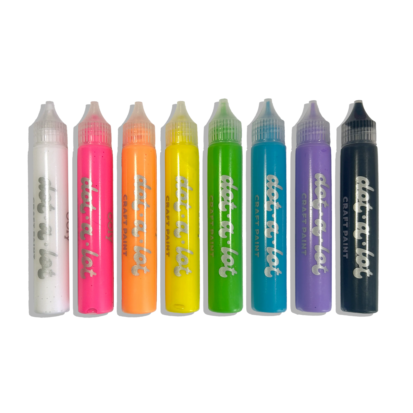 Dot-A-Lot Dimensional Craft Paint  (Set of 8)
