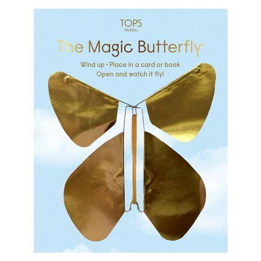 Metallic Flying Magic Butterfly
