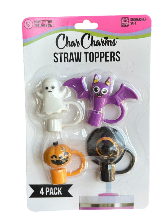 Halloween Straw Toppers