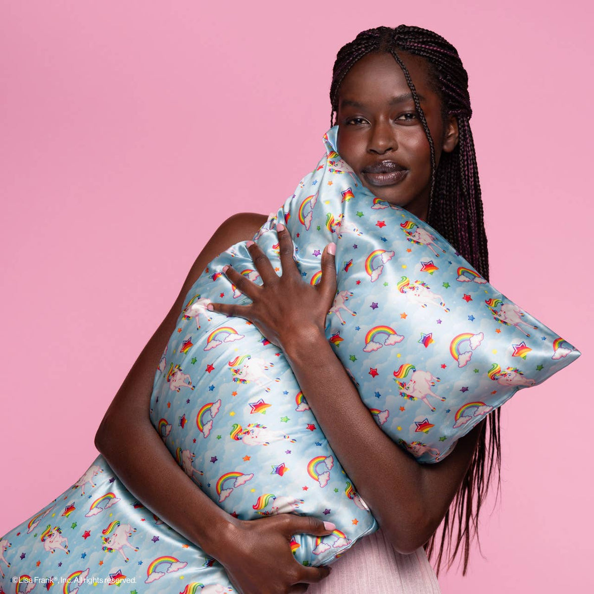 Lisa Frank x Kitsch Standard Satin Pillowcase | Markie