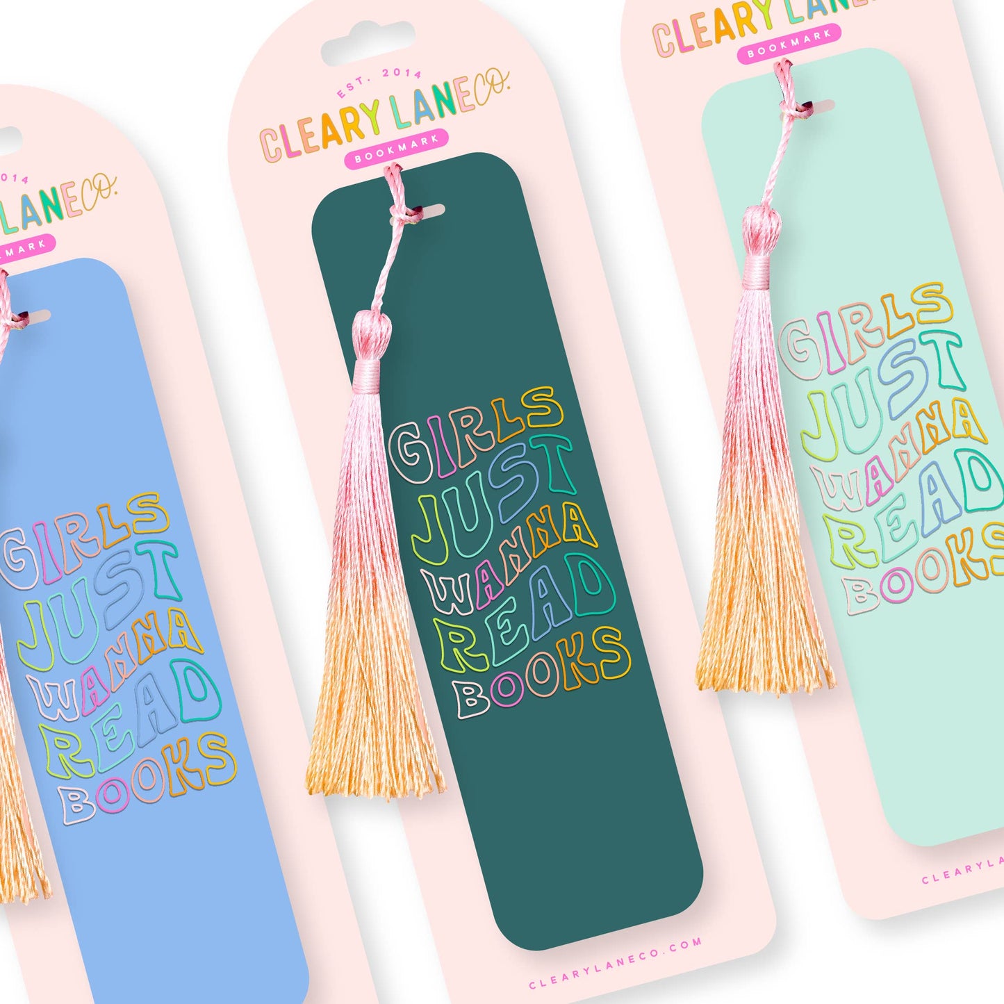 Acrylic Bookmark | Hot Pink Floral Jungle