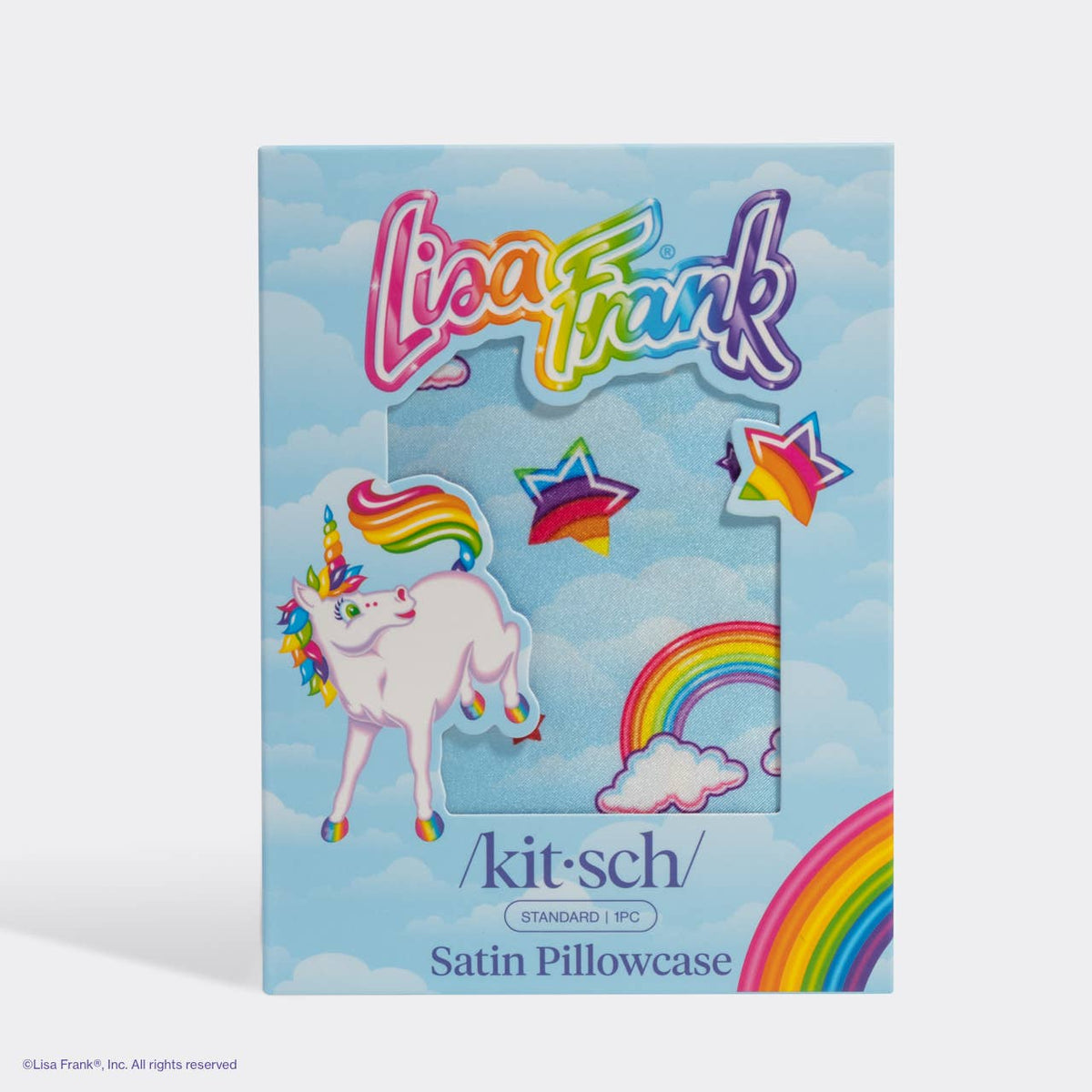 Lisa Frank x Kitsch Standard Satin Pillowcase | Markie