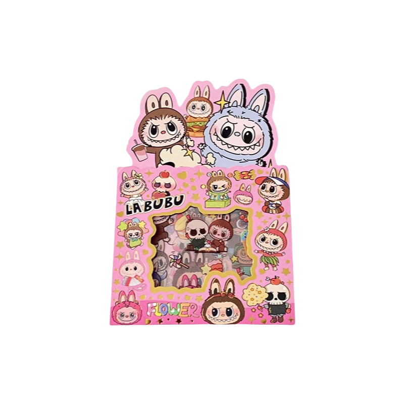 Labubu Stickers | Pink