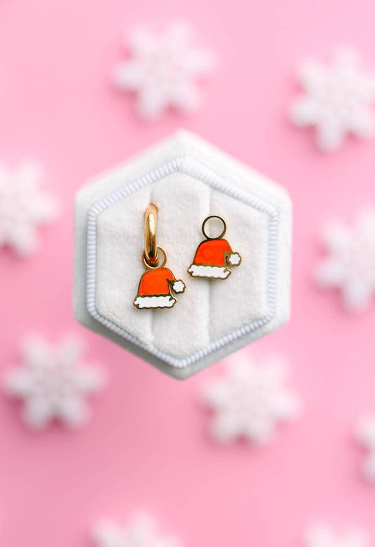 Red Santa Hat Charms