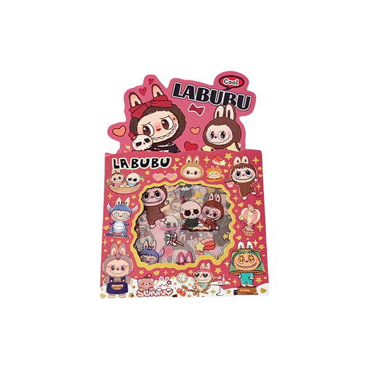 Labubu Stickers | Red