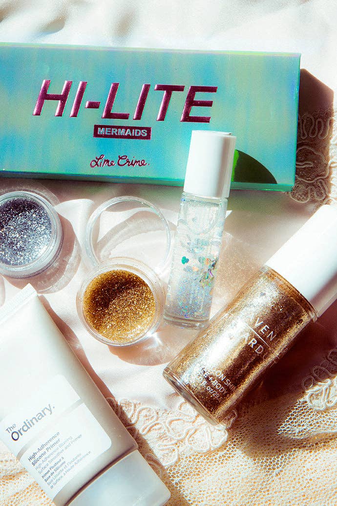 Disco Dots Vanilla Glitter Lip Gloss