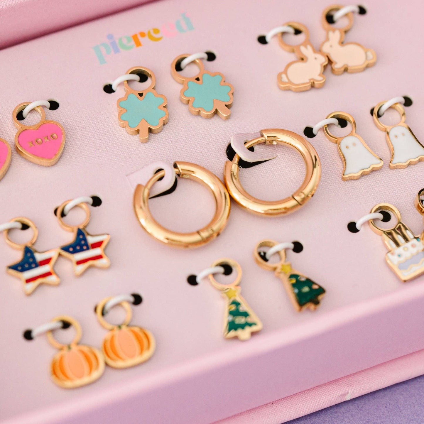 Holiday Huggie/Charm Set