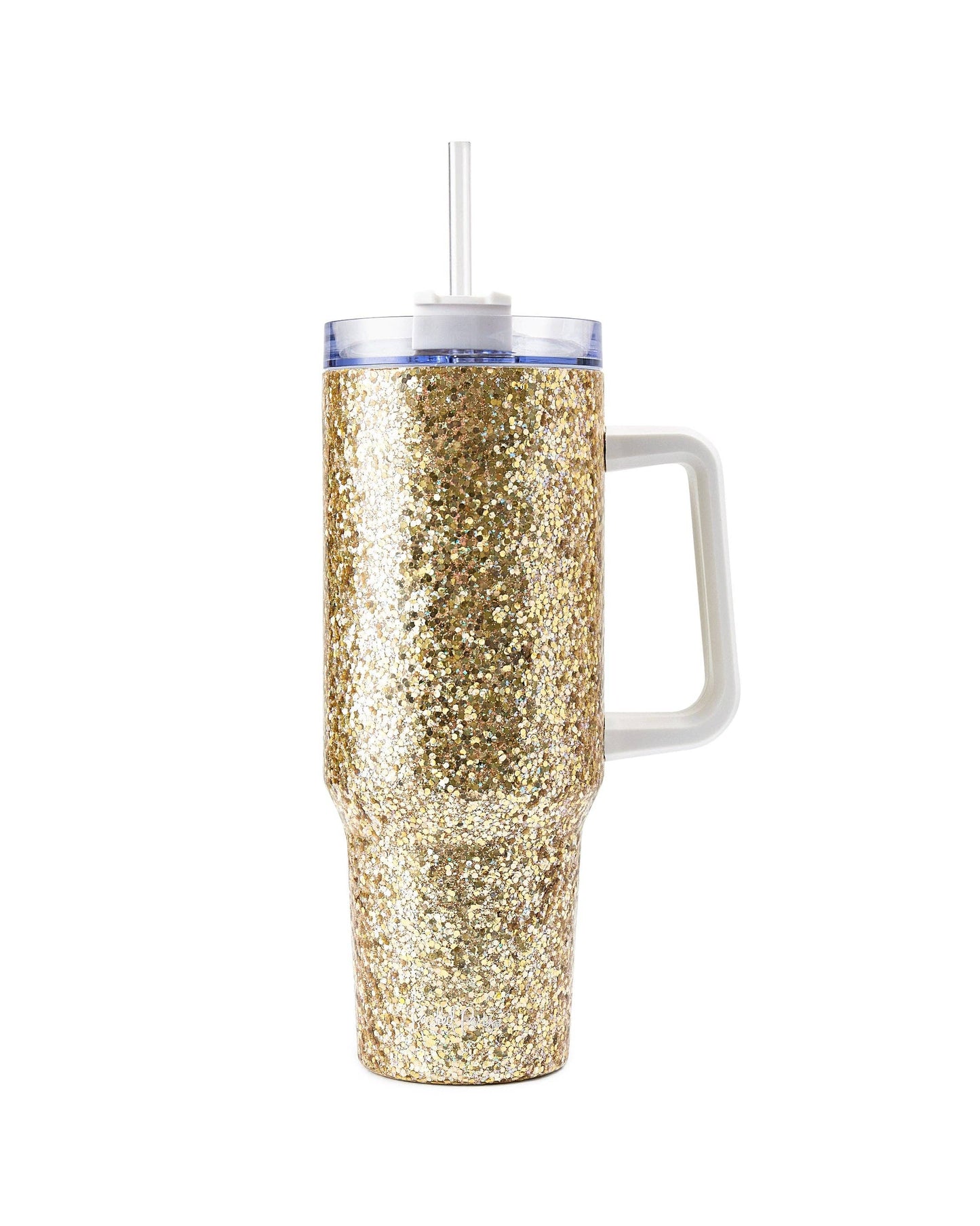 Good As Gold Glitter Stainless Sipper