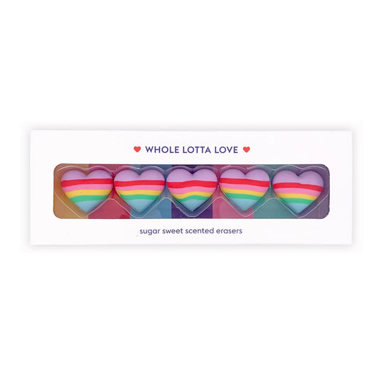 Whole Lotta Love Sugar Sweet Scented Erasers