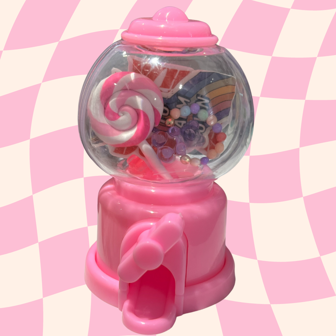 Bubble Gum Machine Taylor Mini Sticker