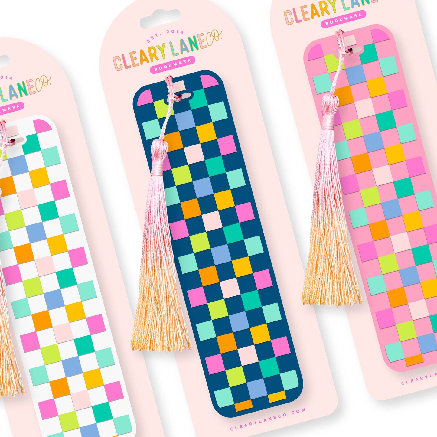 Acrylic Bookmark | Hot Pink Floral Jungle