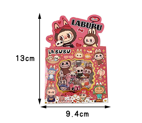 Labubu Stickers | Red