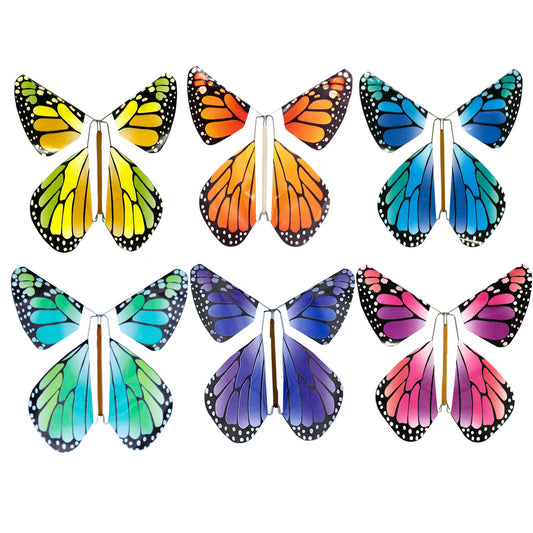 Rainbow Flying Magic Butterfly