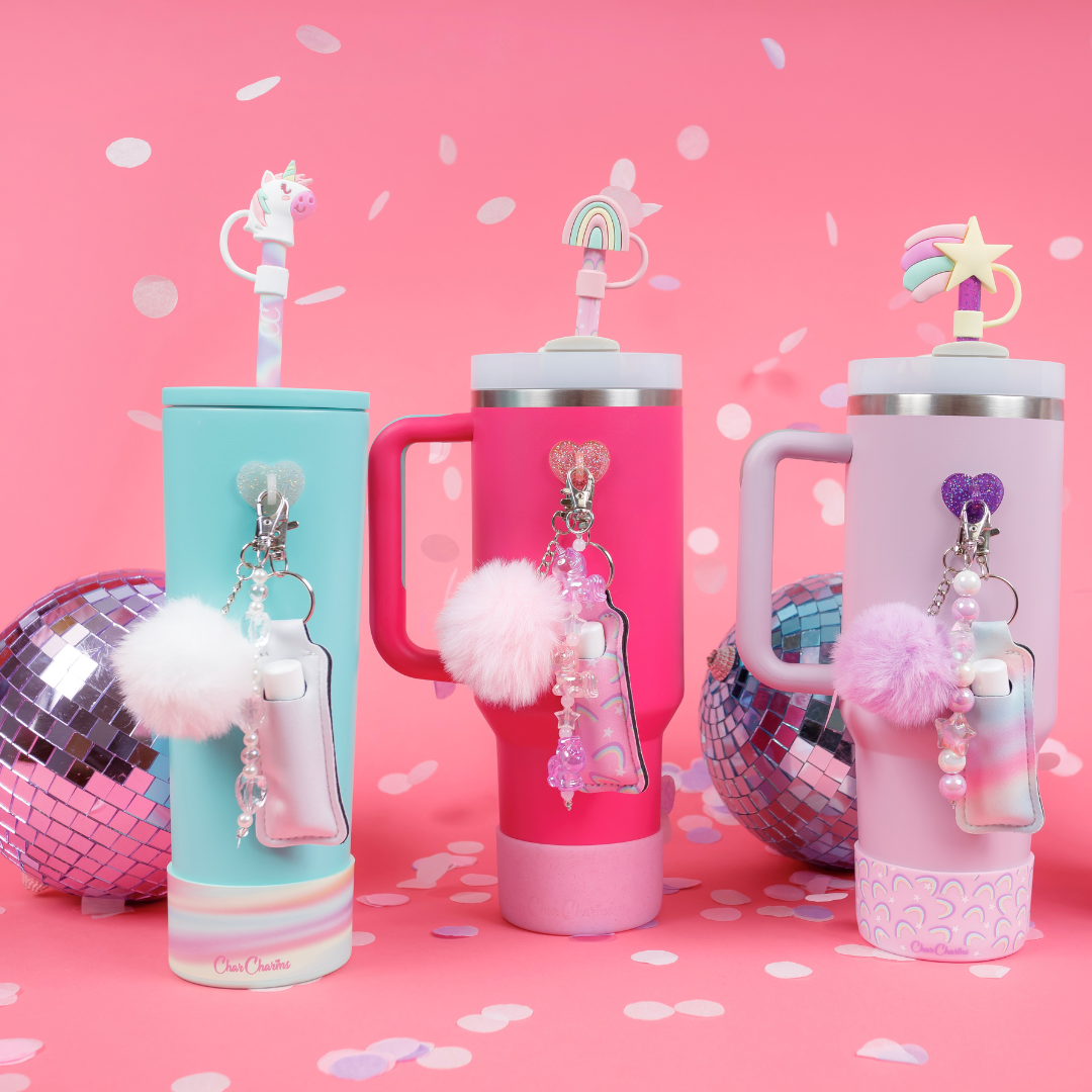 Unicorn Straw Toppers