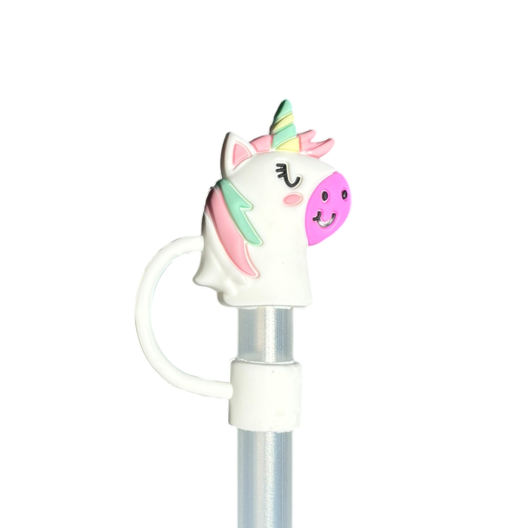 Unicorn Straw Toppers