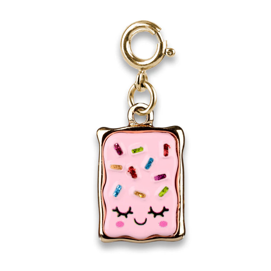Gold Toaster Cake Charm
