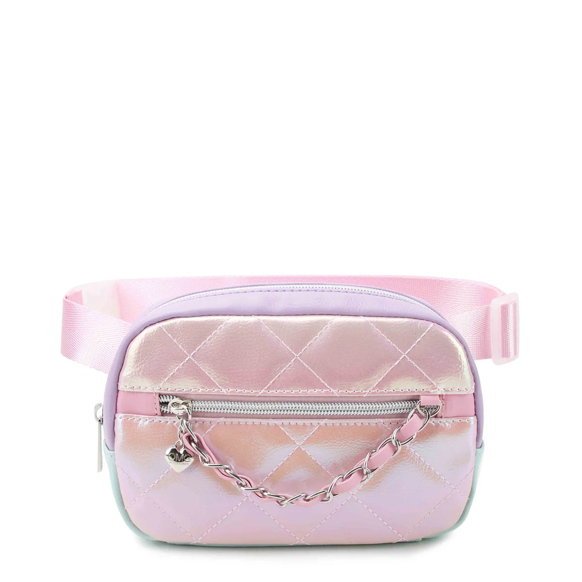 Metallic Quilted Fanny Pack