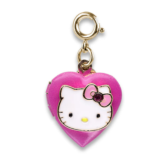 Gold Bling Hello Kitty Locket Charm