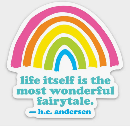 Fairtale Quote Sticker