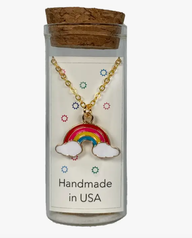 Bottle Necklace | Rainbow