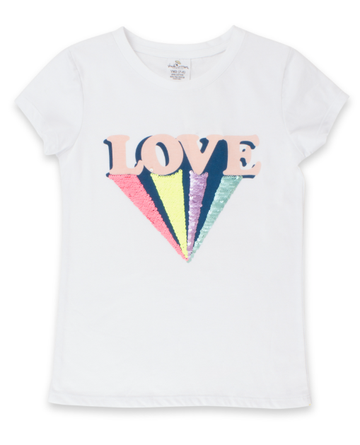 Sequin Love T Shirt