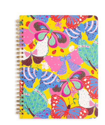 Berry Butterfly Mini Notebook