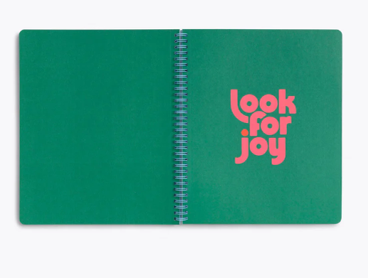 There's So Much to Look Forward to Large Notebook